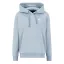 Basic Hoody Small Logo - greyblue
