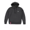 Basic Hoody Small Logo - greyblack