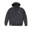 Basic Hoody Small Logo - greyblack