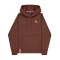 Basic Hoody Small Logo - powder brown