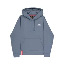 Basic Hoodie Small Logo - denim blue