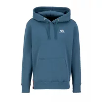 Basic Hoody Small Logo - vintage marine