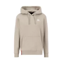 Basic Hoody Small Logo - vintage sand