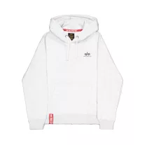 Basic Hoody Small Logo - pastel grey melange