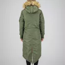 Long Fishtail Woman - sage green
