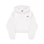 Basic Small Logo Hoodie Women - pastel grey melange