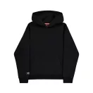 Label Backprint Hoodie - black