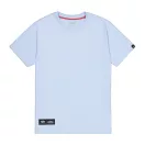 Label Backprint T-Shirt - artic blue