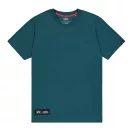 Label Backprint T-Shirt - deep petrol