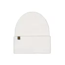 Rubber Logo Beanie - pastel grey