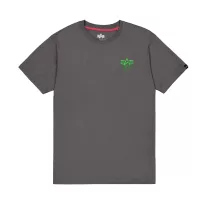 Spray Print T-Shirt - vintage grey