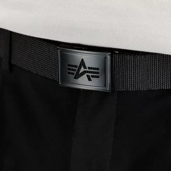 Heavy Duty Logo Belt - black/black