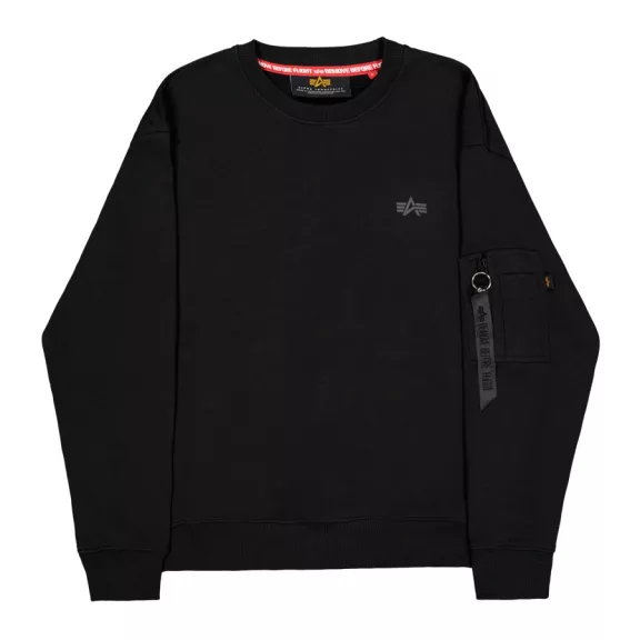 DTM Mid Logo Sweatshirt - black DTM Mid Logo Sweatshirt - black