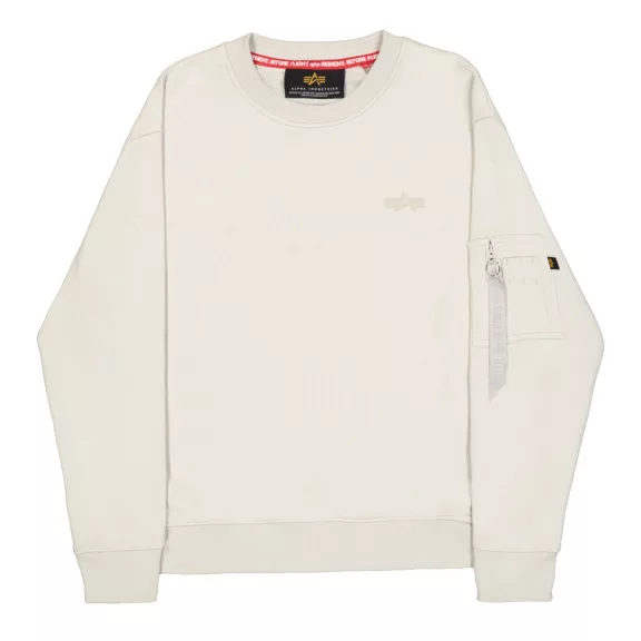 DTM Mid Logo Sweatshirt - stone DTM Mid Logo Sweatshirt - stone