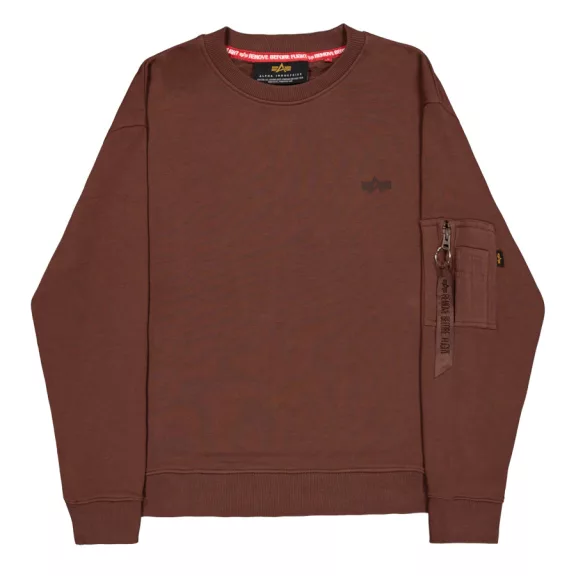 DTM Mid Logo Sweatshirt - powder brown DTM Mid Logo Sweatshirt - powder brown