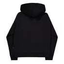 Logo Track Tape Hoodie- black