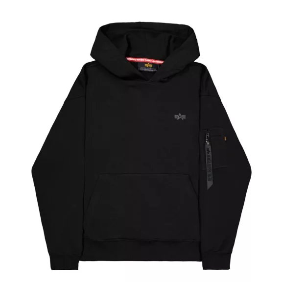Dye To Match Mid Logo Hoodie - black Dye To Match Mid Logo Hoodie - black