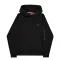 Dye To Match Mid Logo Hoodie - black