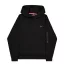Dye To Match Mid Logo Hoodie - black