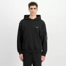 Dye To Match Mid Logo Hoodie - black Dye To Match Mid Logo Hoodie - black