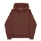 Dye To Match Mid Logo Hoodie - powder brown