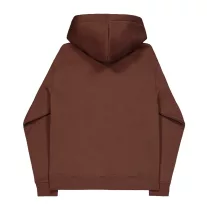 Dye To Match Mid Logo Hoodie - powder brown