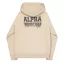 Dripping Camo Print Hoodie - organic beige