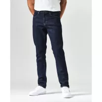 Tapered Denim Jeans - dark rinsed