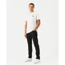 Tapered Denim Jeans - black