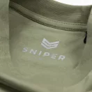Army T - olive/white