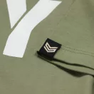 Army T - olive/white