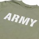 Army T - olive/white