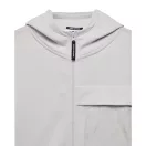 Daponte Zip Through Hoodie - rhino