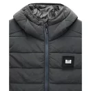 Toronto Hooded Gilet - Cyclone Grey