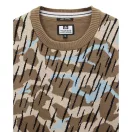 Difranco Camo Jumper - Tobacco Brown