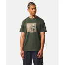 Pater Graphic T-Shirt - Black Forest Green