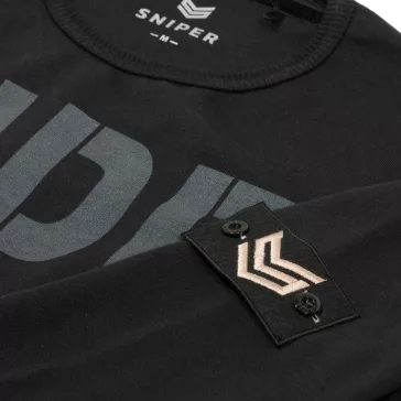 All Over Crew Neck - black