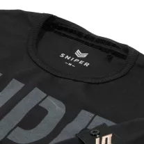 All Over Crew Neck - black