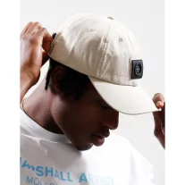 Siren Washed Cotton Cap - stone