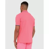 Tipped Polo Shirt - Salmon