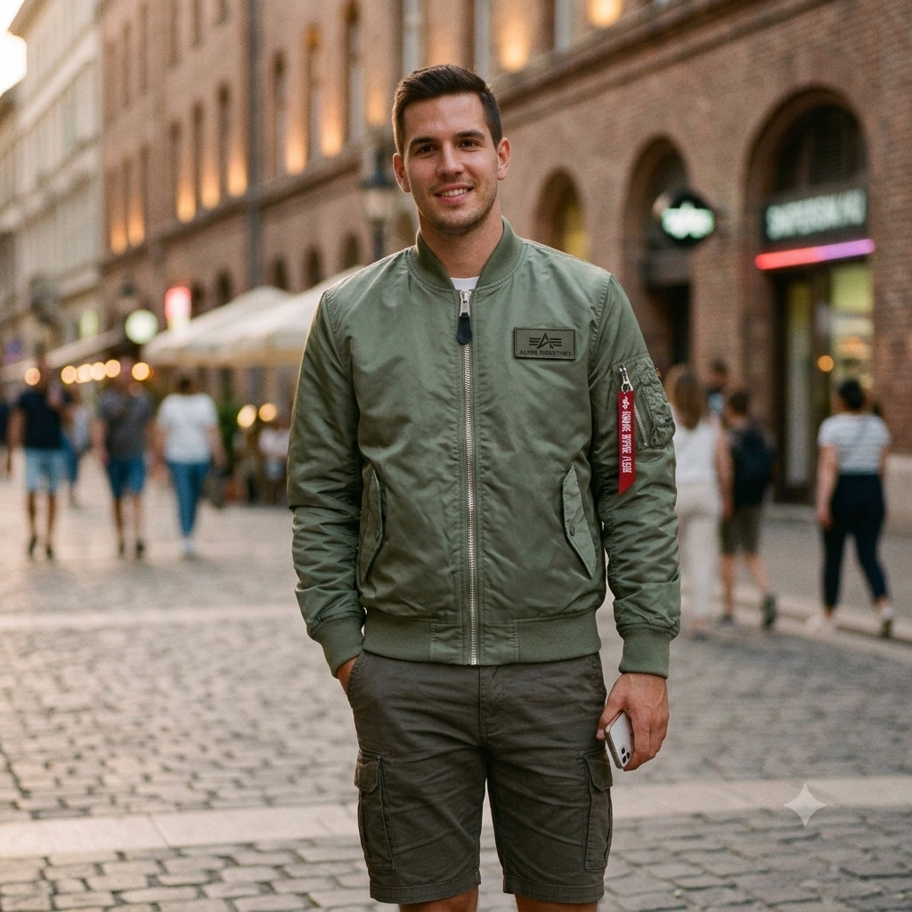 MA-1 TTC Jacket: The Star of Summer Evenings