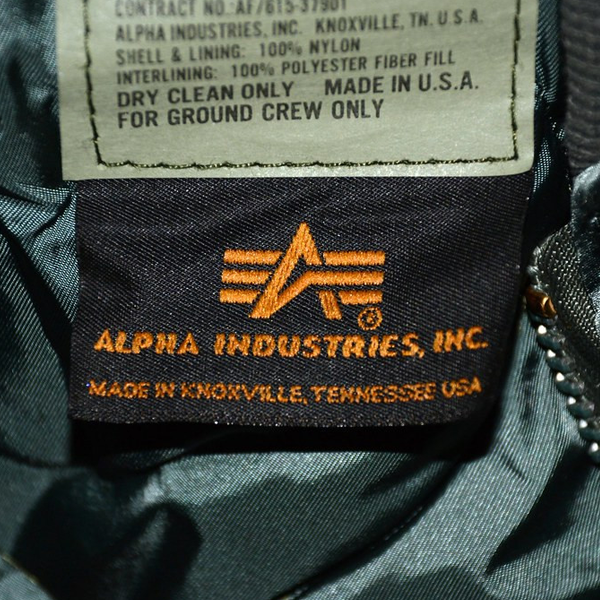 Cleaning instructions for Alpha outfits